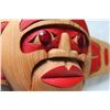 Image 1 : West Coast Native Sun Mask with Natural Ruby Eyes