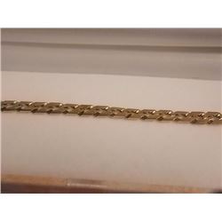 BRACELET - 10K YELLOW GOLD - 4.5GMS GVW - 7"