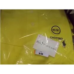 POLO SHIRT - NEW - YELLOW - MED