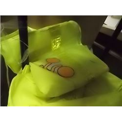 NEW- SAFTEY VEST- BATTERY OPPERATED LIGHTS UP