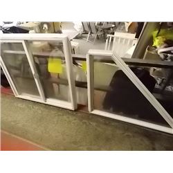 THERMAL PANE WINDOW  - OPENS DOW- 2TTL