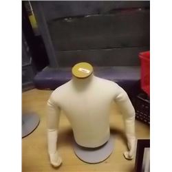 MANNEQUIN - CLOTH AND STUFFED - WAIST TO NECK
