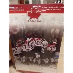 PICTURE - "VANCOUVER 2010 OLYMPIC CHAMPIONS" - HOCKEY TEAM PICTURE