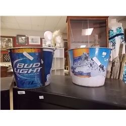 METAL BEER ICE BUCKET - KOKANEE