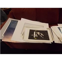 ASSORTED SIGNED AND OTHER PRINTS - ~5 TTL