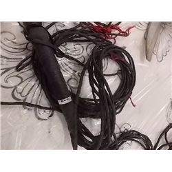 LEATHER WHIP - CAT'O 9 - 10 STAND