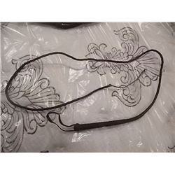 LEATHER WHIP - SINGLE 4 STRAND BRAID  ~ 6-7' LONG