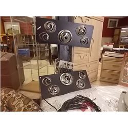 MODERN METAL ART - 2 PC