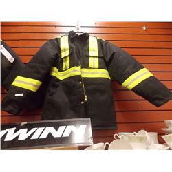 NEW SAFETY JACKET - CONDOR -WINTER  WITH RELECTIVE STRIPS - BLUE - XS