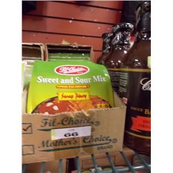 CASE OF SWEET SOUR MIX - CASE CONTAIN 24 X 50 GRAM PACKAGES. . - RETAIL APPROX. $50