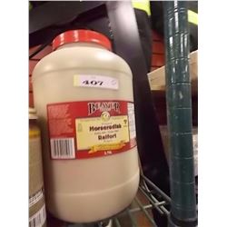 LARGE JUG OF HORSE RADISH - 3.75L