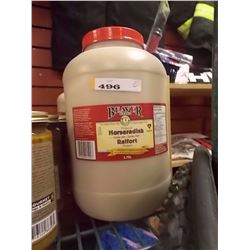 LARGE JUG OF HORSE RADISH - 3.75L