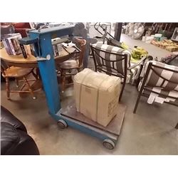 VINTAGE ROLLING PLATFORM SCALE
