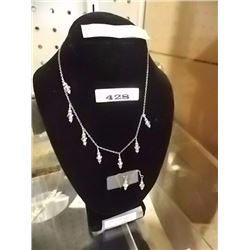 SWAROVSKI NECKLACE & EARRINGS