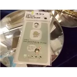 COOKY SHOP 24K GOLD PLATING STICKER