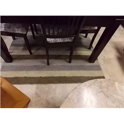 AREA CARPET - STRIPED - NEW - 5 X 8