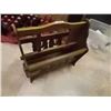 Image 1 : WOOD MAGAZINE HOLDER