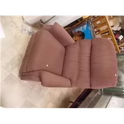 UPHOLSTERED ROCKER