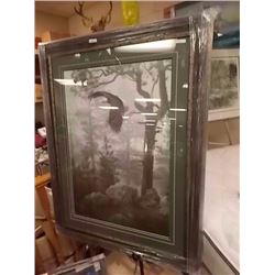 FRAMED LIMITED EDITION PRINT - SILENT LIGHTS - CLAY STEADMAN - ESTIMATED GALLERY PRICE $625
