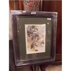 FRAMED LIMITED EDITION PRINT -CHICKADEES - JOE GARCIA - ESTIMATED GALLERY PRICE $425