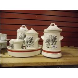 CANNISTER SET - 6 PC