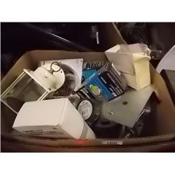BOX OF NEW ELECTRICAL