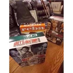DVD SERIES - ER - SEASON 1 & GREY'S ANATOMY, SEASON 2, REBA & HERO'S