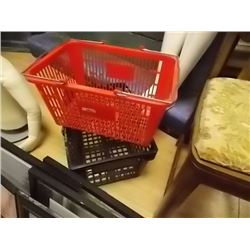 SHOPPING BASKETS WITH HANDLES -2 TTL