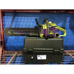 POULAN WILD CHAINSAW WITH CASE