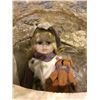 Image 2 : MEISSENER PUPPENSTUBE  GERMAN PORCELAIN BABY DOLL - COMPLETE  WITH BABY BUGGY