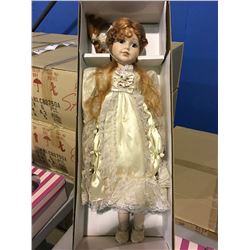 20" PORCELAIN COLLECTORS DOLL - SAMANTHA