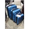 Image 2 : 3 PIECE SAMSONITE BLUE LUGGAGE SET