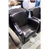 Image 2 : LEATHER TUB CHAIR