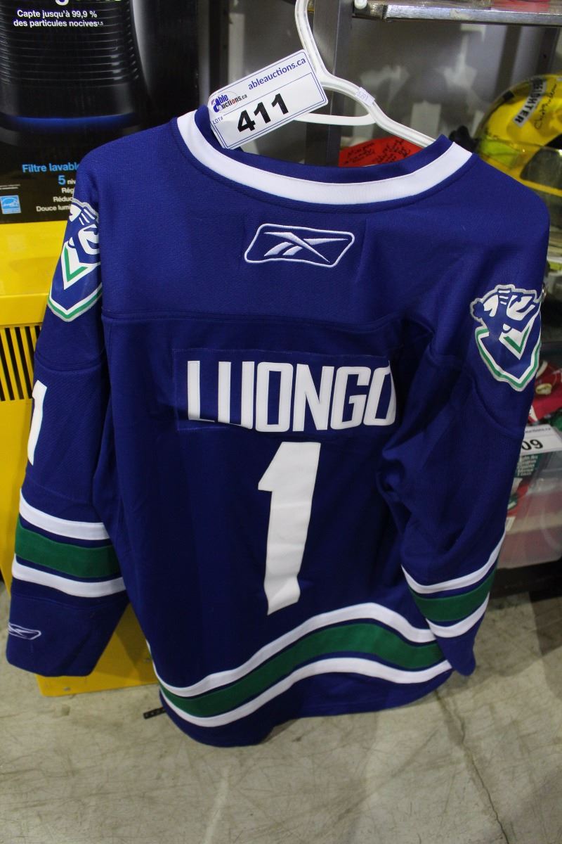 ROBERTO LUONGO CANUCKS JERSEY