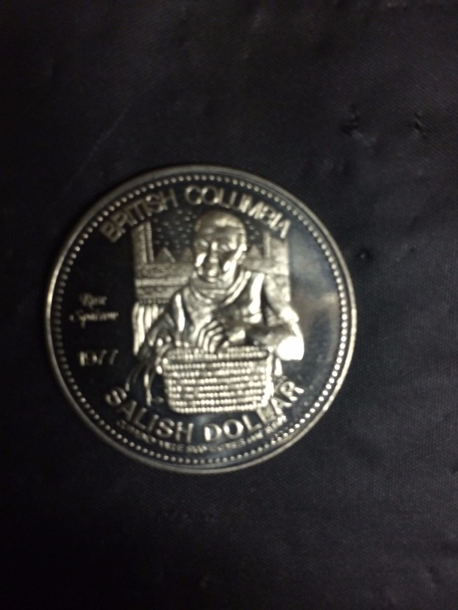 18771966 KHATSAHLANO & 1977 BRITISH COLUMBIA SALISH DOLLAR DOUBLE