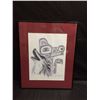 Image 1 : SIGNED ORIGINAL WOLF NATIVE ART BY SUE COLEMAN