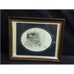 SIGNED & NUMBERED NATIVE ART BY STEVE CARTER #351 07/25/90