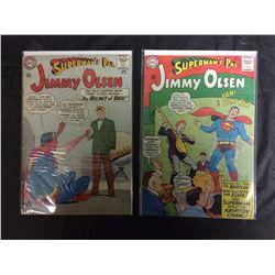 VINTAGE SUPERMANS PAL JIMMY OLSEN COMIC BOOKS