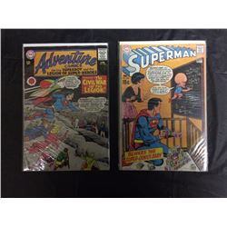 VINTAGE SUPERMAN COMIC BOOKS