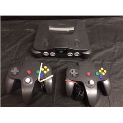 NINTENDO 64 GAMING SYSTEM W/ CONTROLLERS