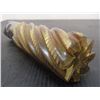 Image 2 : HSS 8 Flute 2-1/2" Resharpened Rougher End Mill, 2" Shank