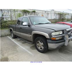2001 - CHEVROLET SILVERADO 1500