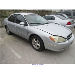 2002 - FORD TAURUS / REBUILT SALVAGE