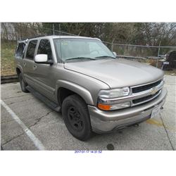 2002 - CHEVROLET SUBURBAN