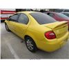 Image 3 : 2004 - DODGE NEON / BONDED TITLE