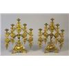 Candelabra, a pair of