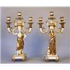 Candelabras, a pair of