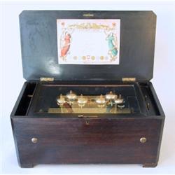 Cylinder musical box