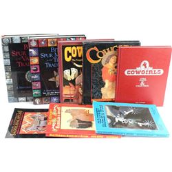 Collection of 8 cowboy reference books including