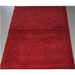 100% Wool Pile Hand Tufted Indian Area Rug